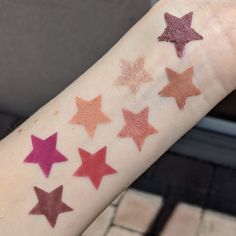 Nabla Cupid's Arrow Stylo Swatches