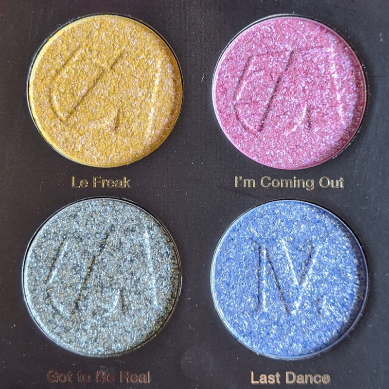 Nomad Cosmetics Studio 54 Discoshadow Palette