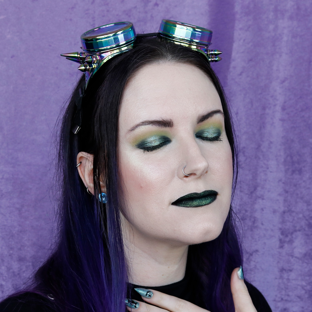 Green Halo Eye Tutorial