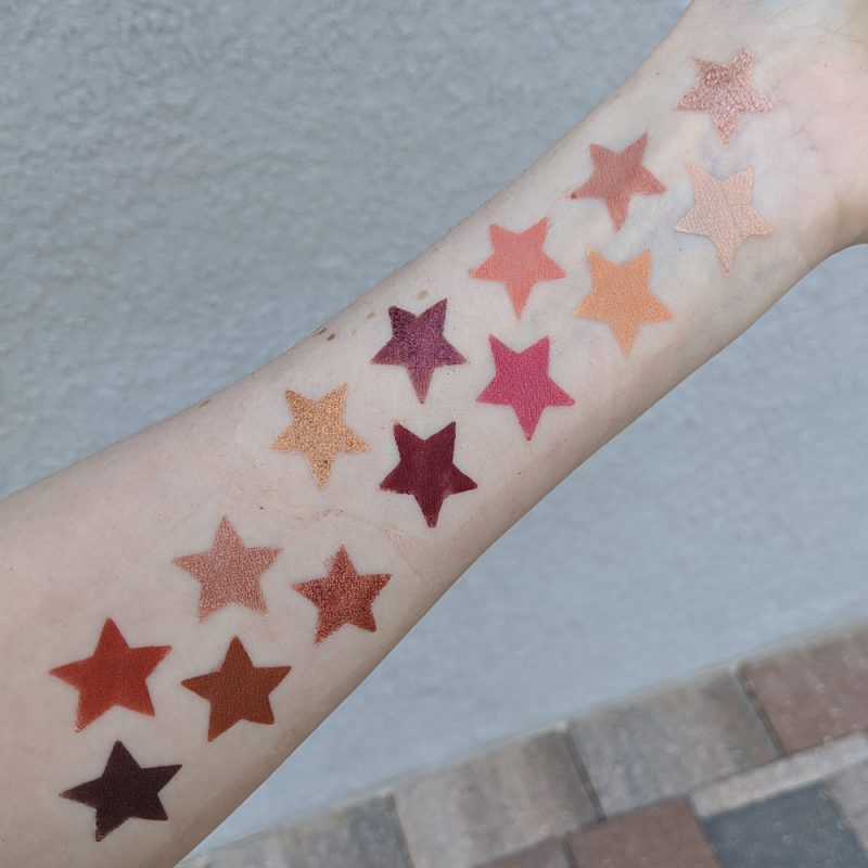 Sigma Beauty Cor-de-Rosa Swatches