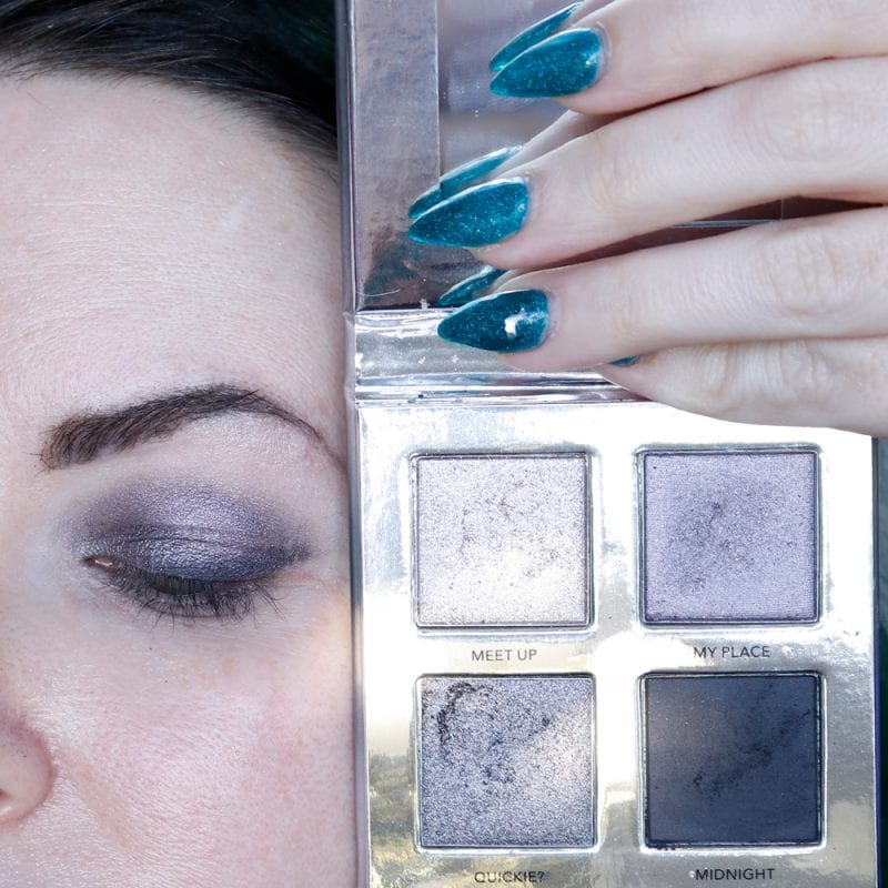 Haus Labs Afterhours Four-Way Shadow Palette Look