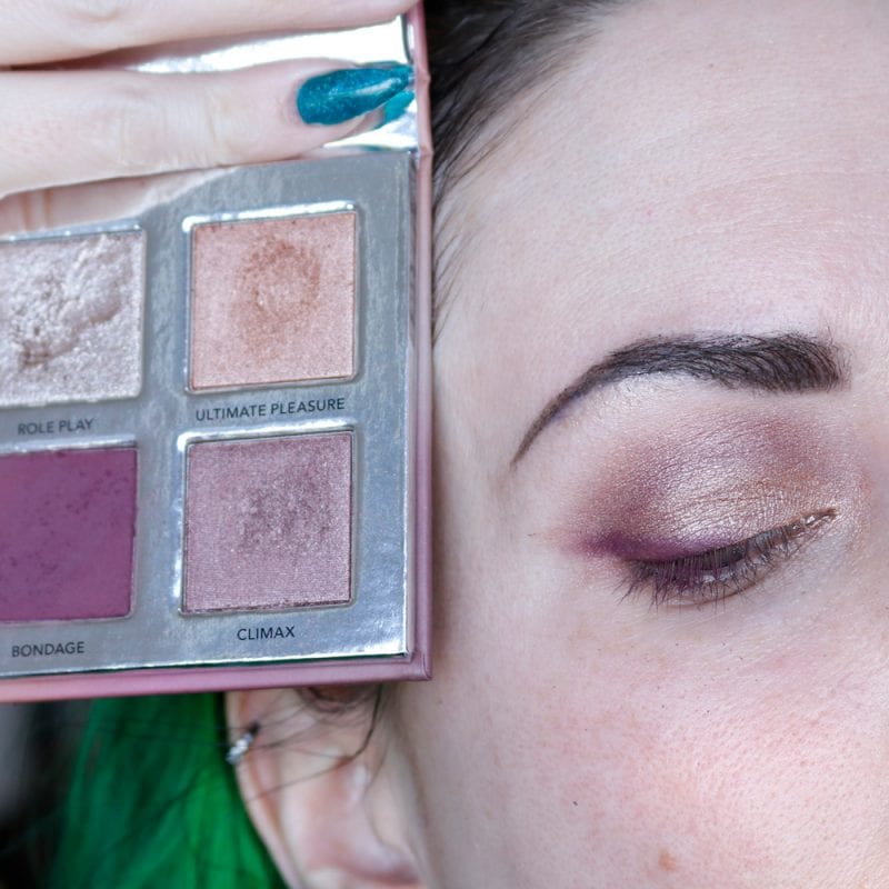 Haus Labs Fantasy Four-Way Shadow Palette Look