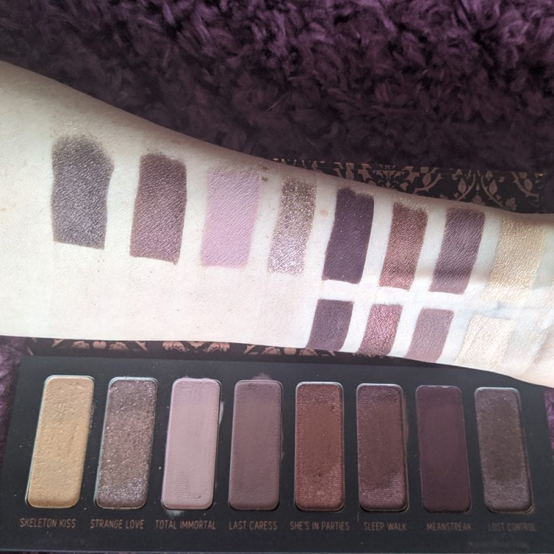 Melt She's in Parties Comparison Swatches