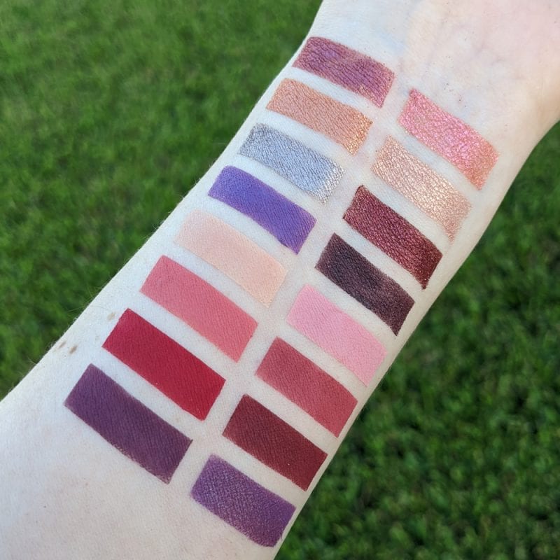Natasha Denona Love Palette Swatches