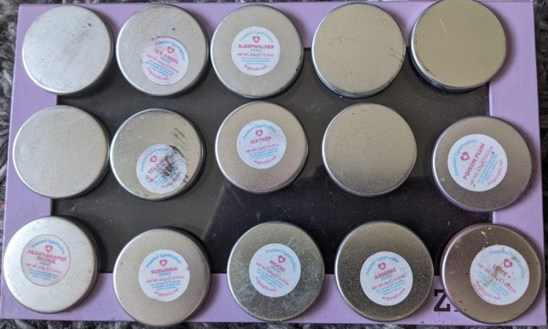 Sugarpill Pressed Eyeshadows