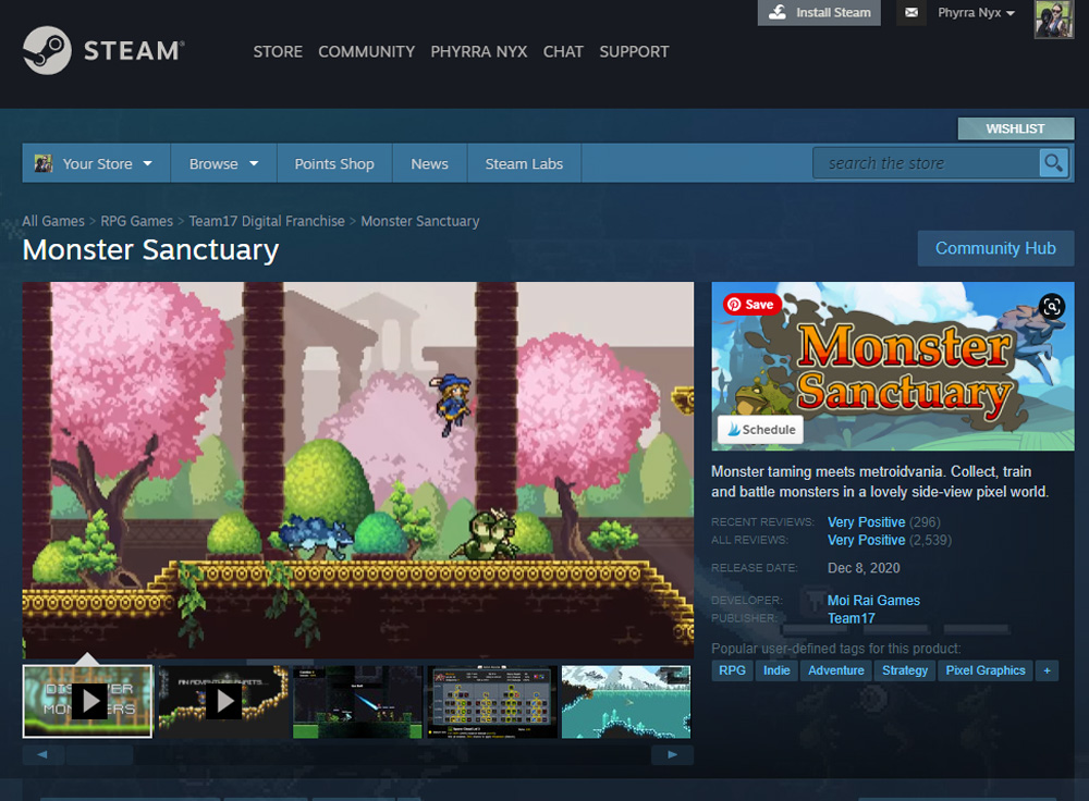 Love Monster Rancher? You’ll Love Monster Sanctuary