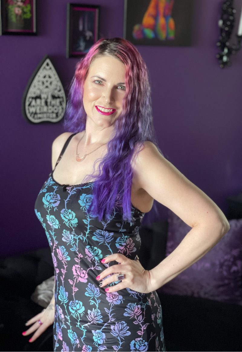 Pastel Goth Summer Dress