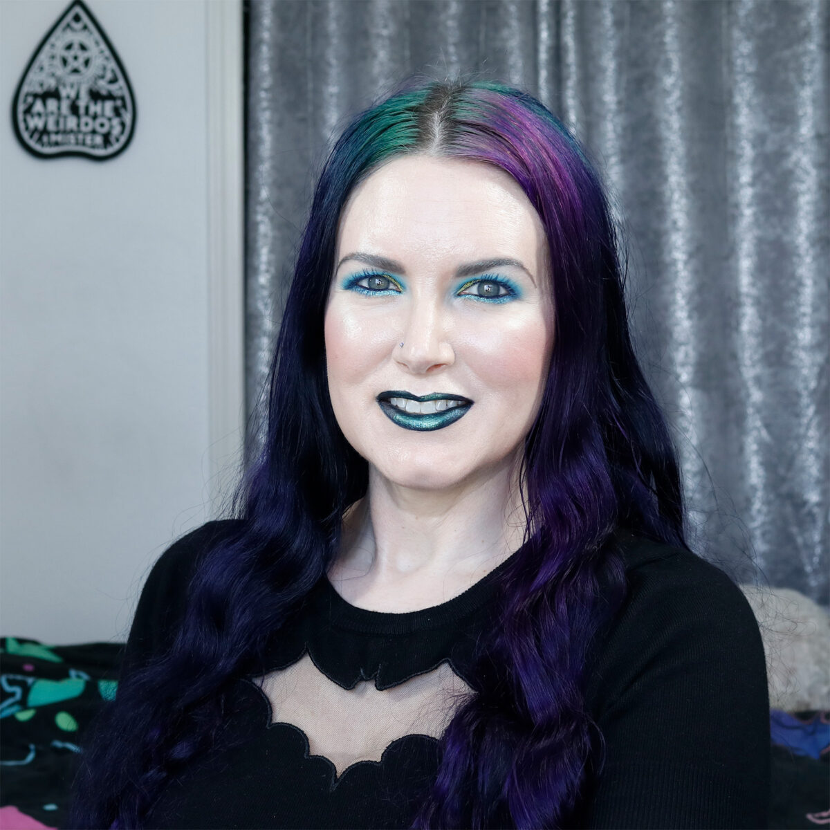 Colorful Gothic Makeup