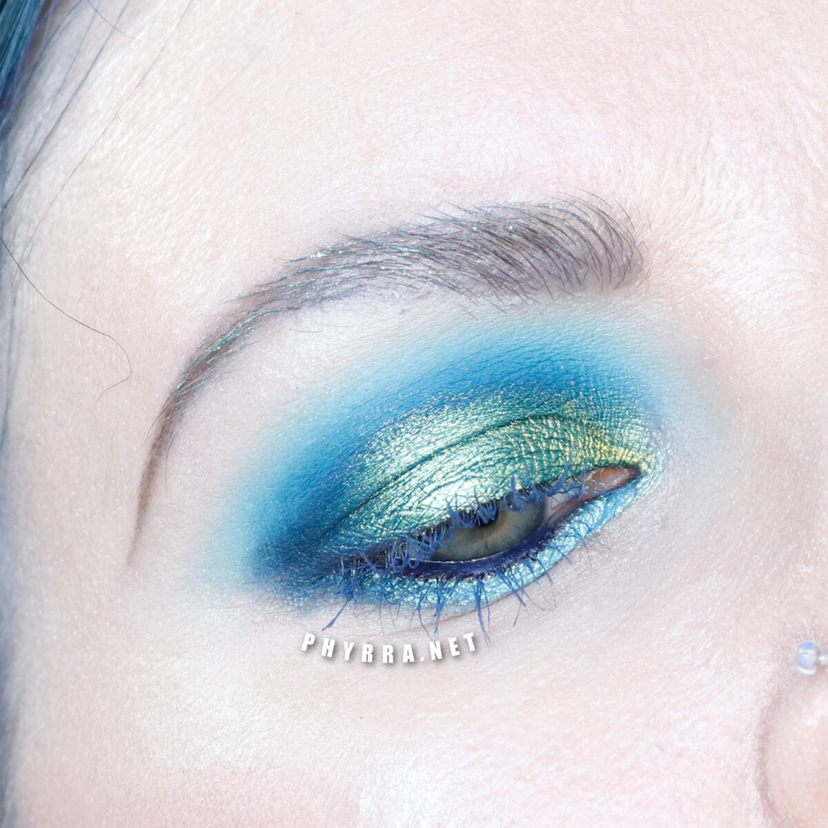 Danessa Myricks Out of Body and Escapism Multichrome Makeup Look