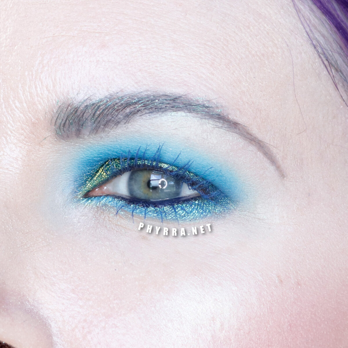 Lethal Proxy, Hit Point and Moonbeam Hooded Eyes Makeup