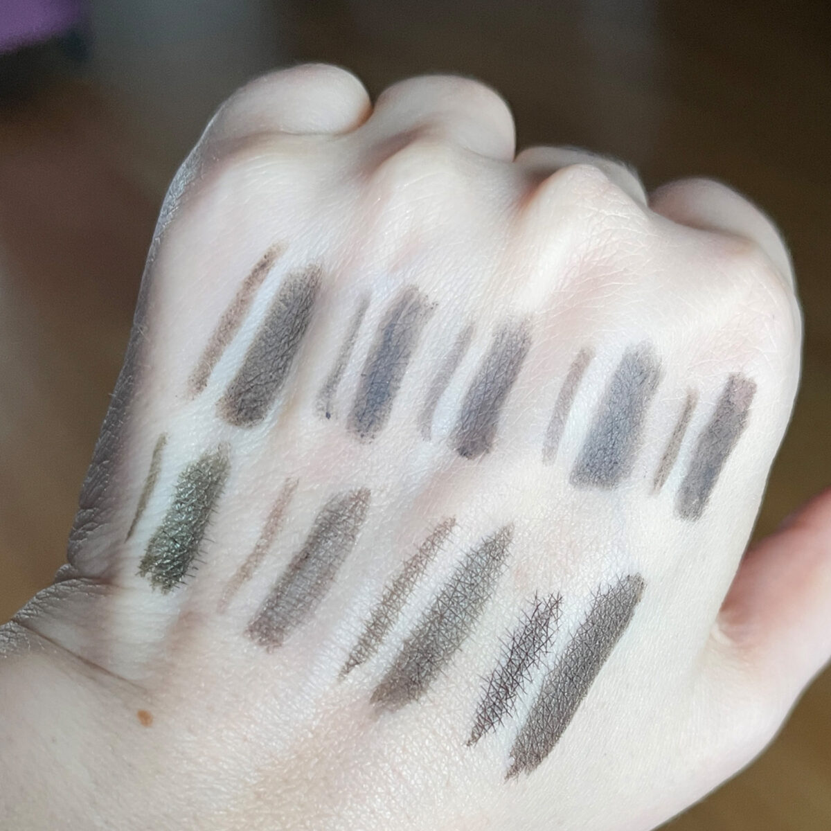 Cool Toned Brow Products on very fair neutral cool skin