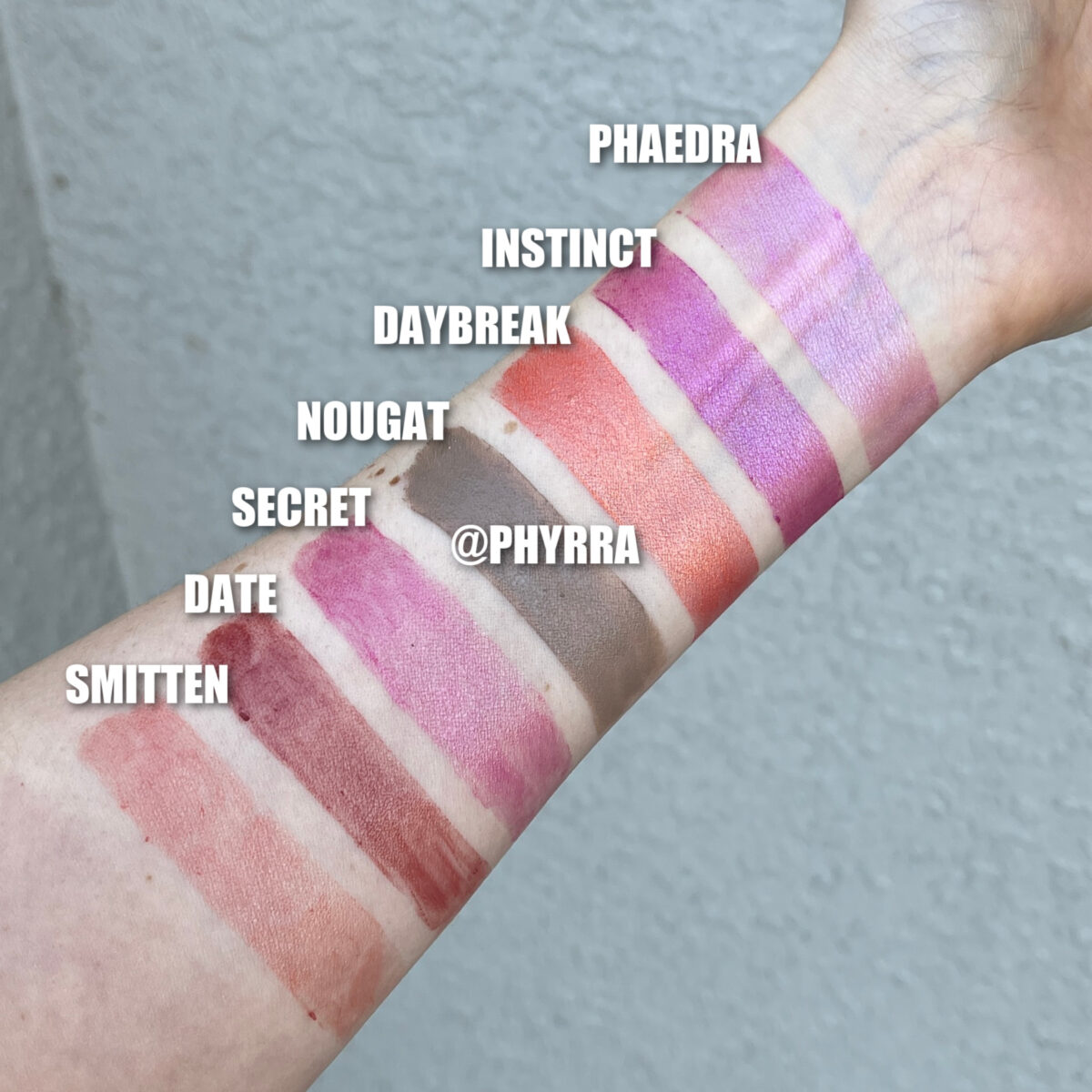 Silk Naturals HD Cream Blushes, Contour, and Super Fruit Lip Masks Swatches