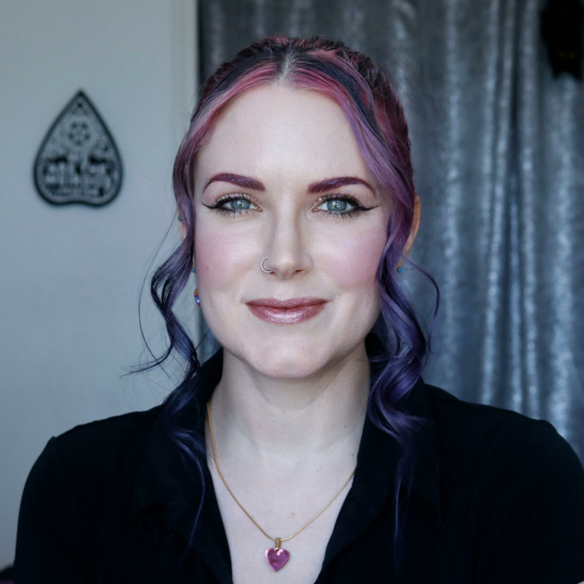 Cordelia is wearing Sugarpill Sumbunny on her lips