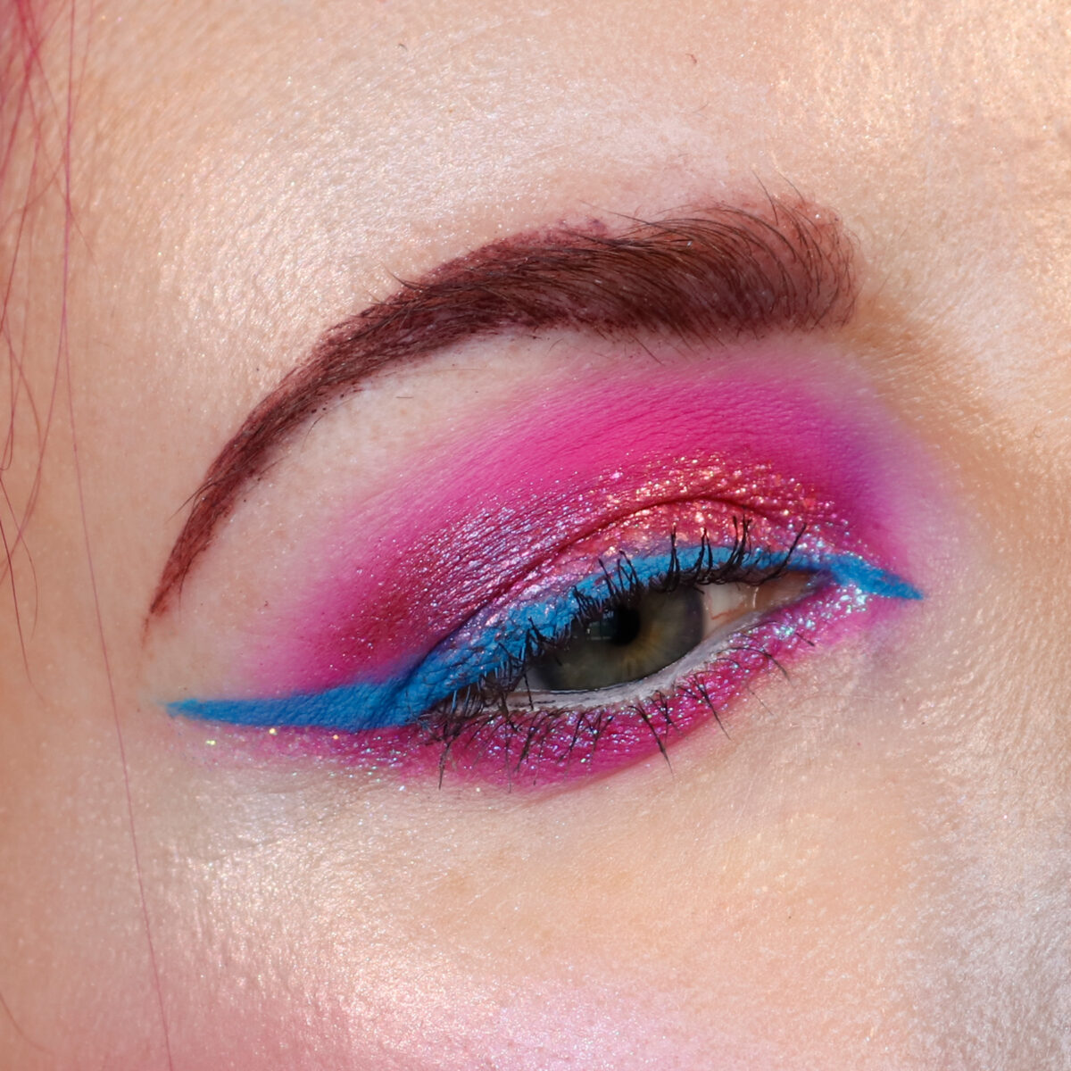 Barbie Makeup Inspiration on hooded eyes