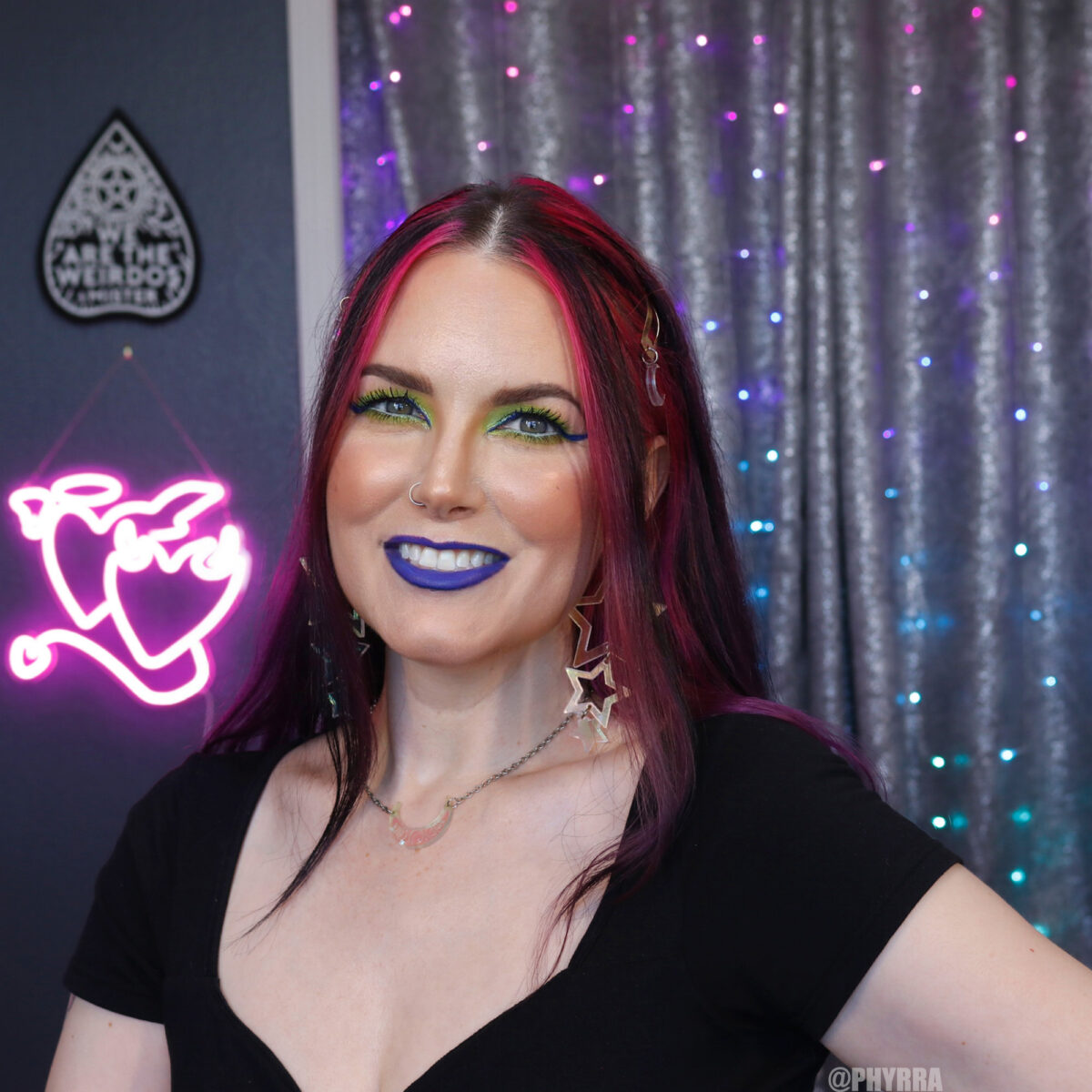 Cordelia loves her angels and demons neon sign