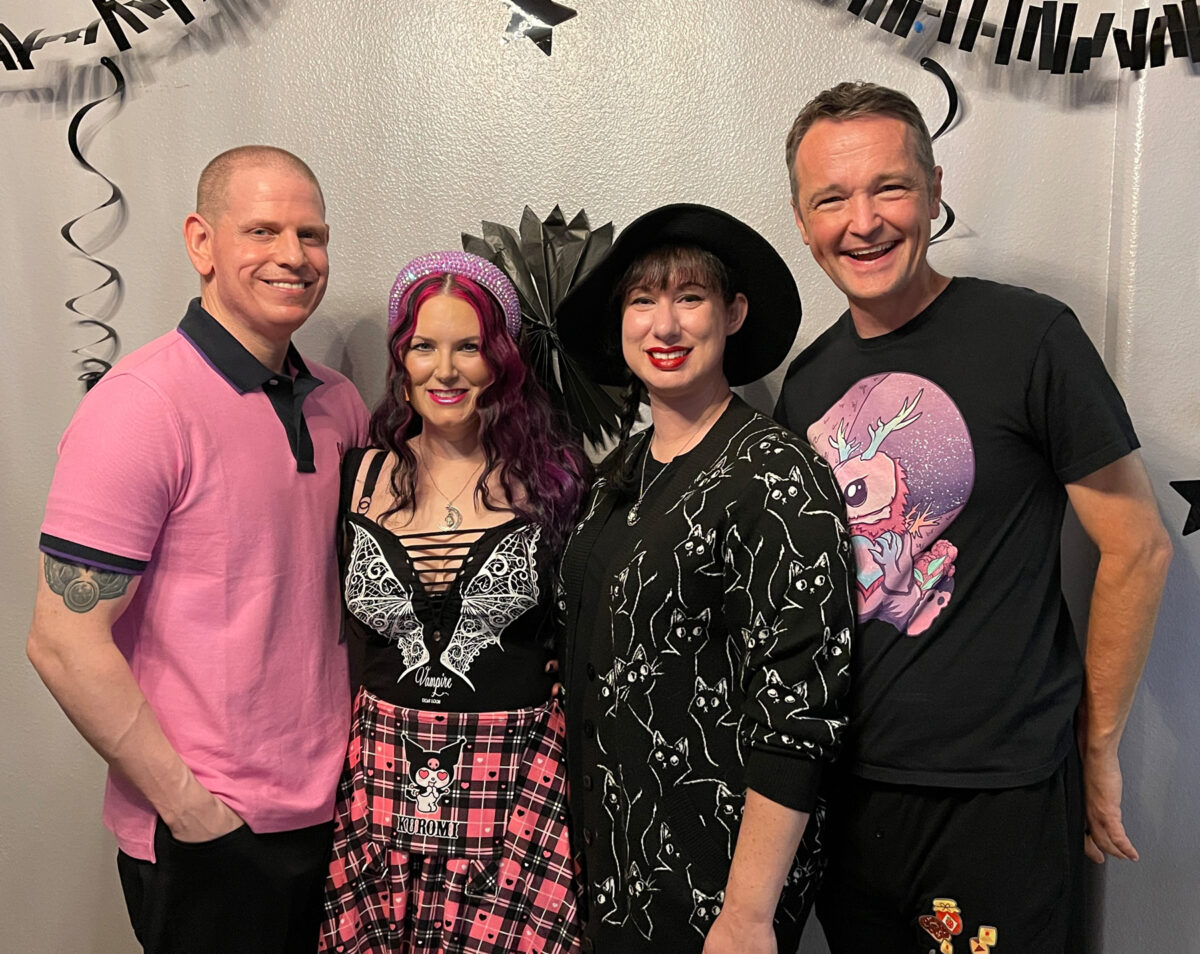 Dave, Cordelia, Melissa & Sterling together