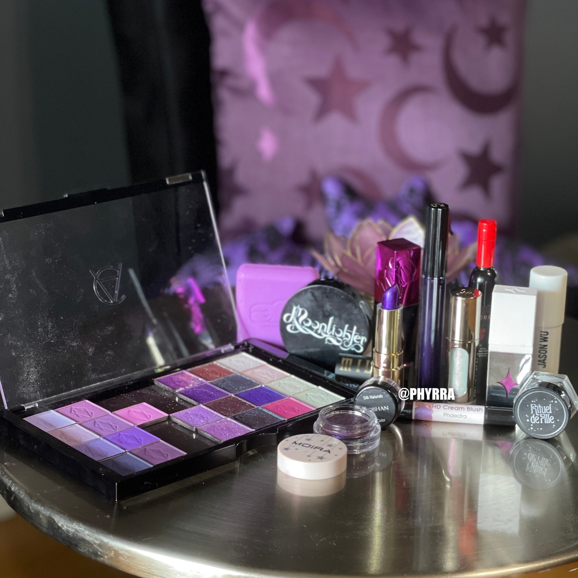 Purple Goth Makeup Ideas