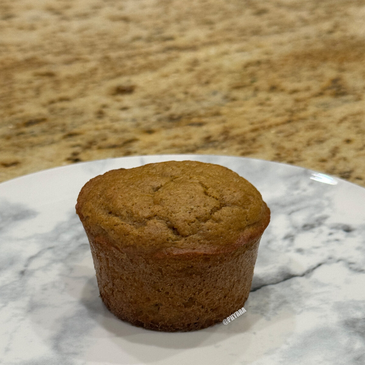 Protein Pumpkin Chocolate Chip Muffins made with eggs