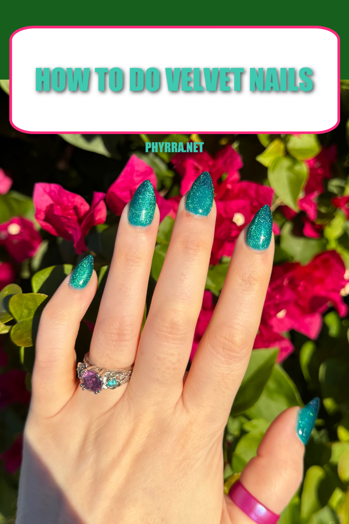 How to Do Velvet Nails