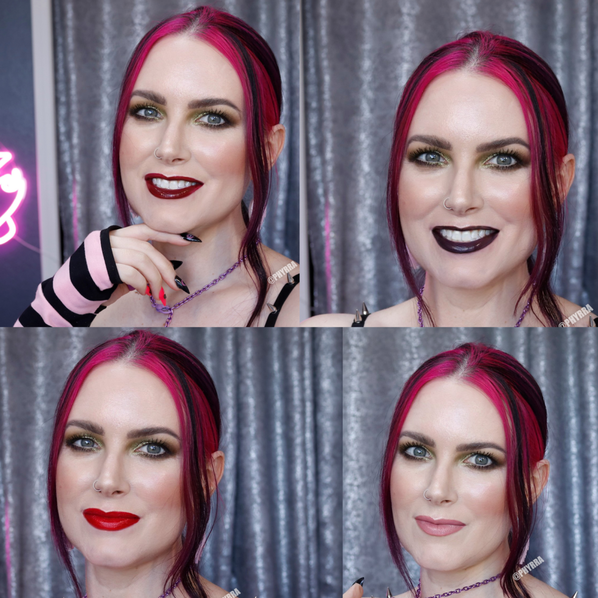 Cordelia is wearing Urban Decay Vice Lip Bond Glossy Longwear Liquid Lipsticks