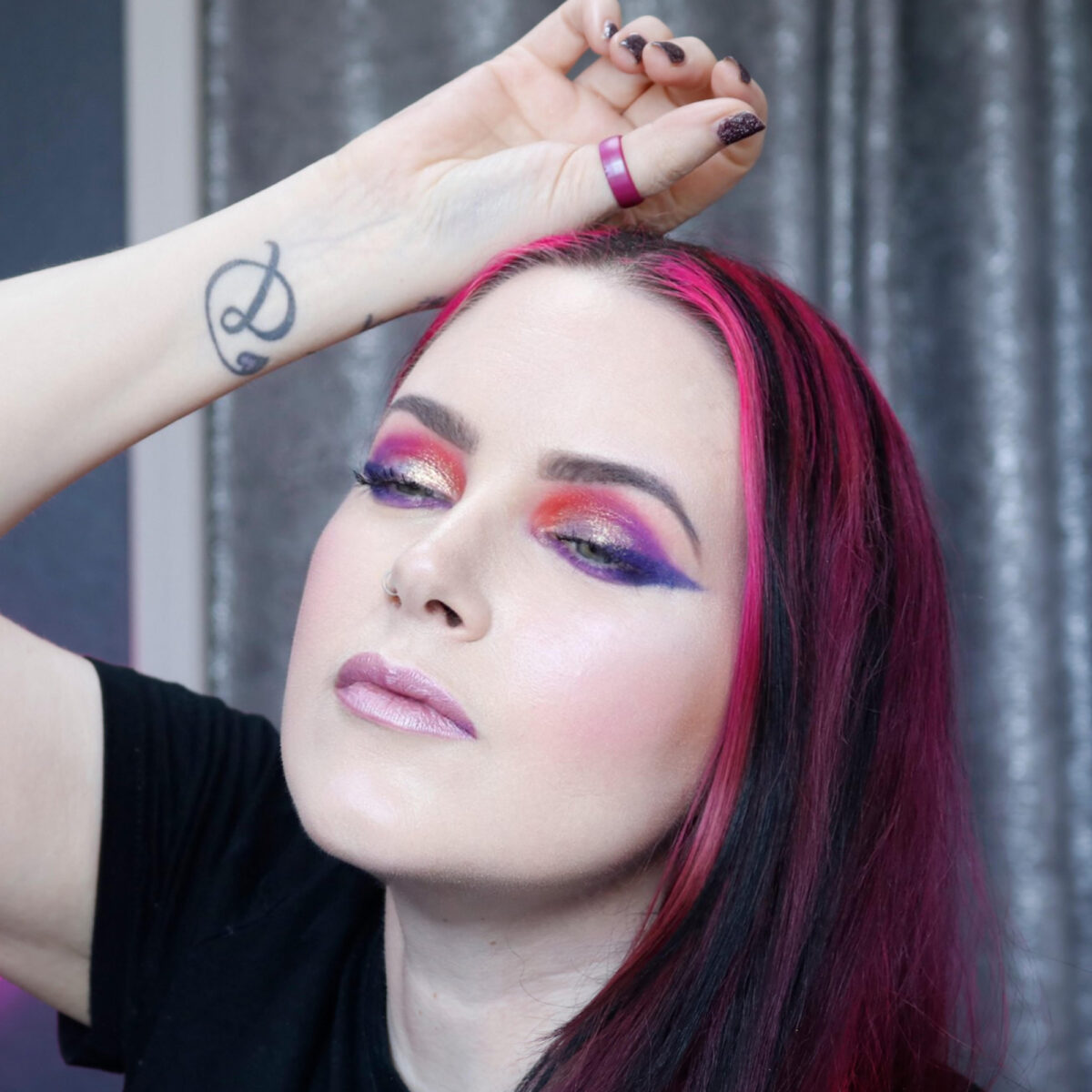 VE OG Blood Moon Makeup Inspiration by Cordelia Frost