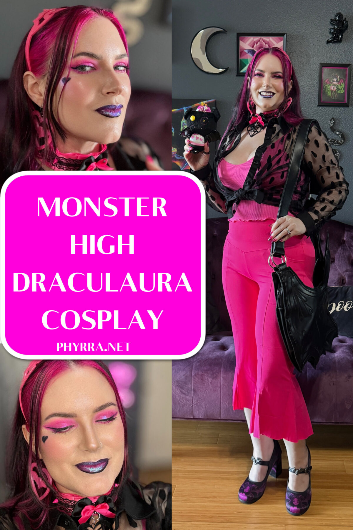 Monster High Draculaura Costume by Cordelia Frost of phyrra.blog