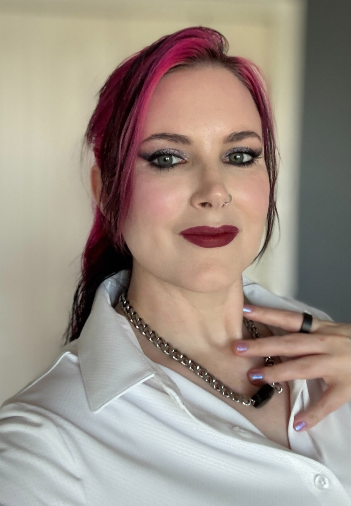 Burgundy Red Fall Lips by Cordelia Frost