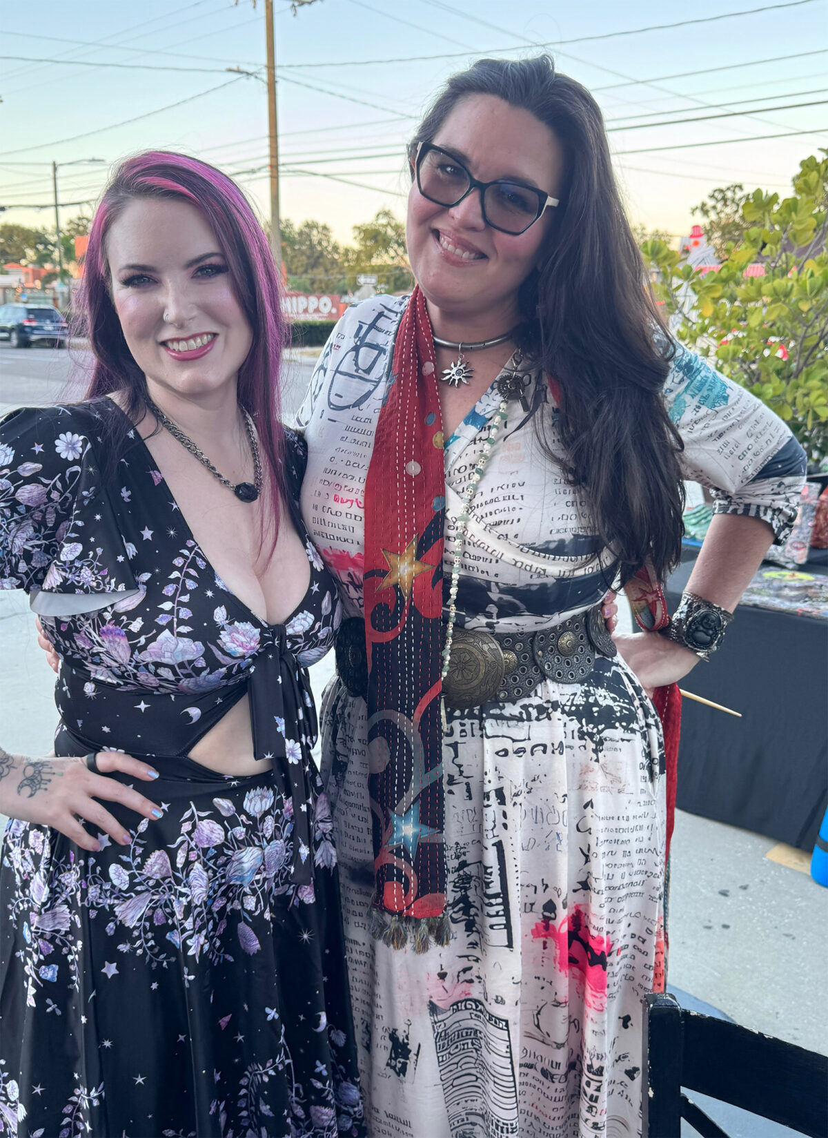 Cordelia and Patty, the Alchemist Artist