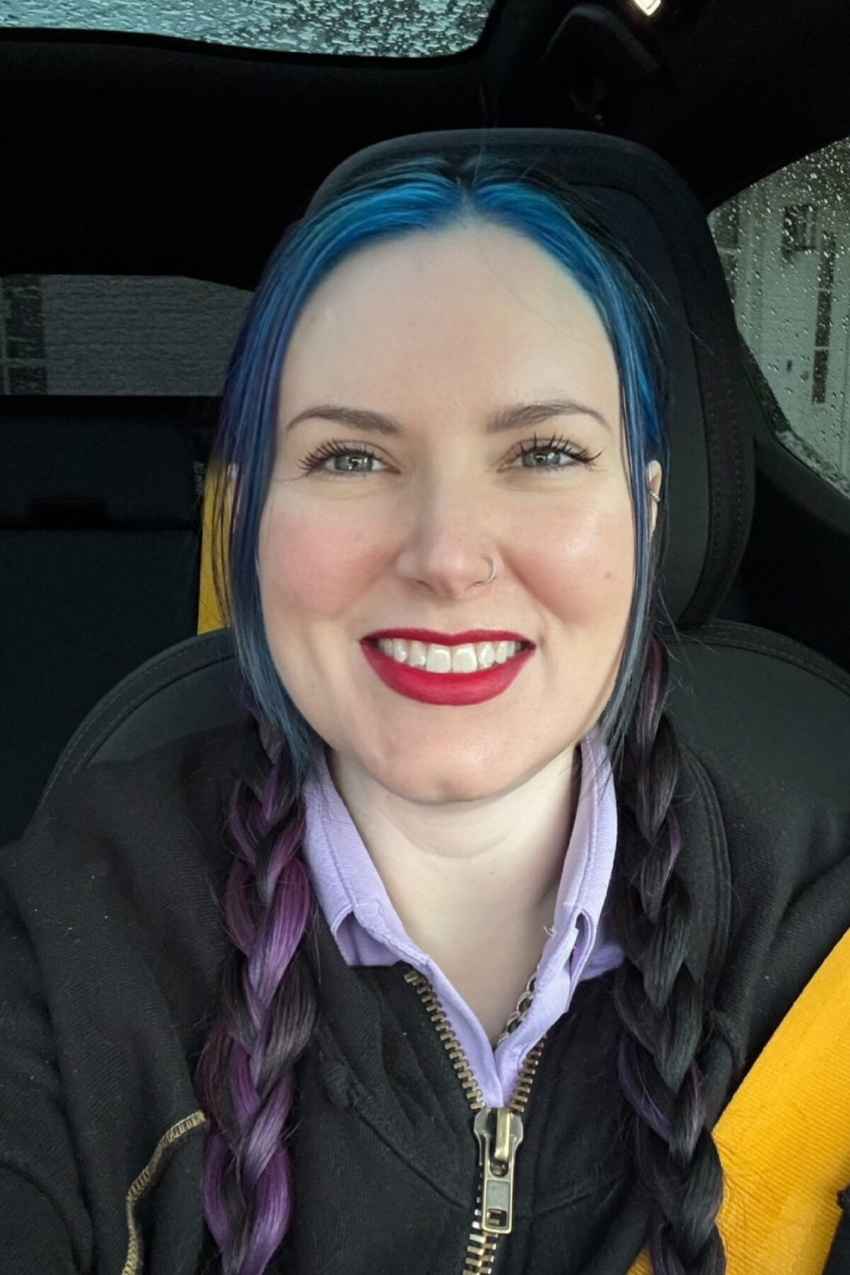 New Year New Hair with Attitude Hair Dye Brave on Cordelia Frost