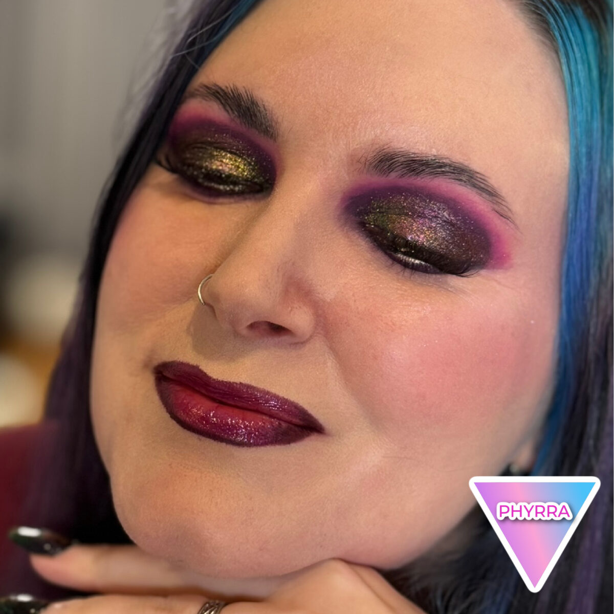 Dead Roses Multichrome Makeup Tutorial and Inspiration