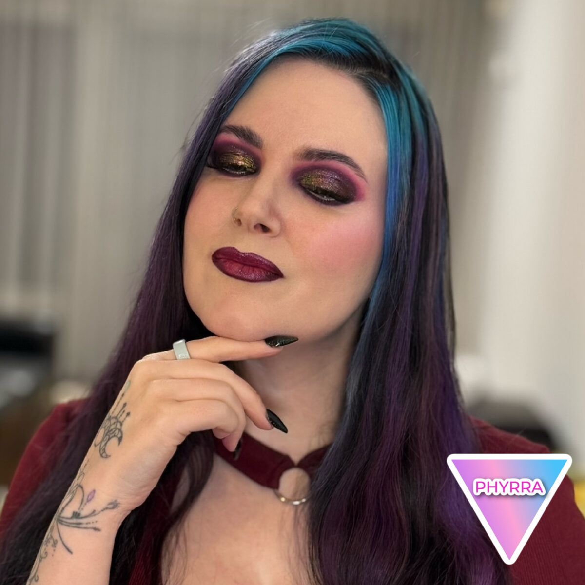 Purple Pink Makeup Tutorial by Cordelia Frost