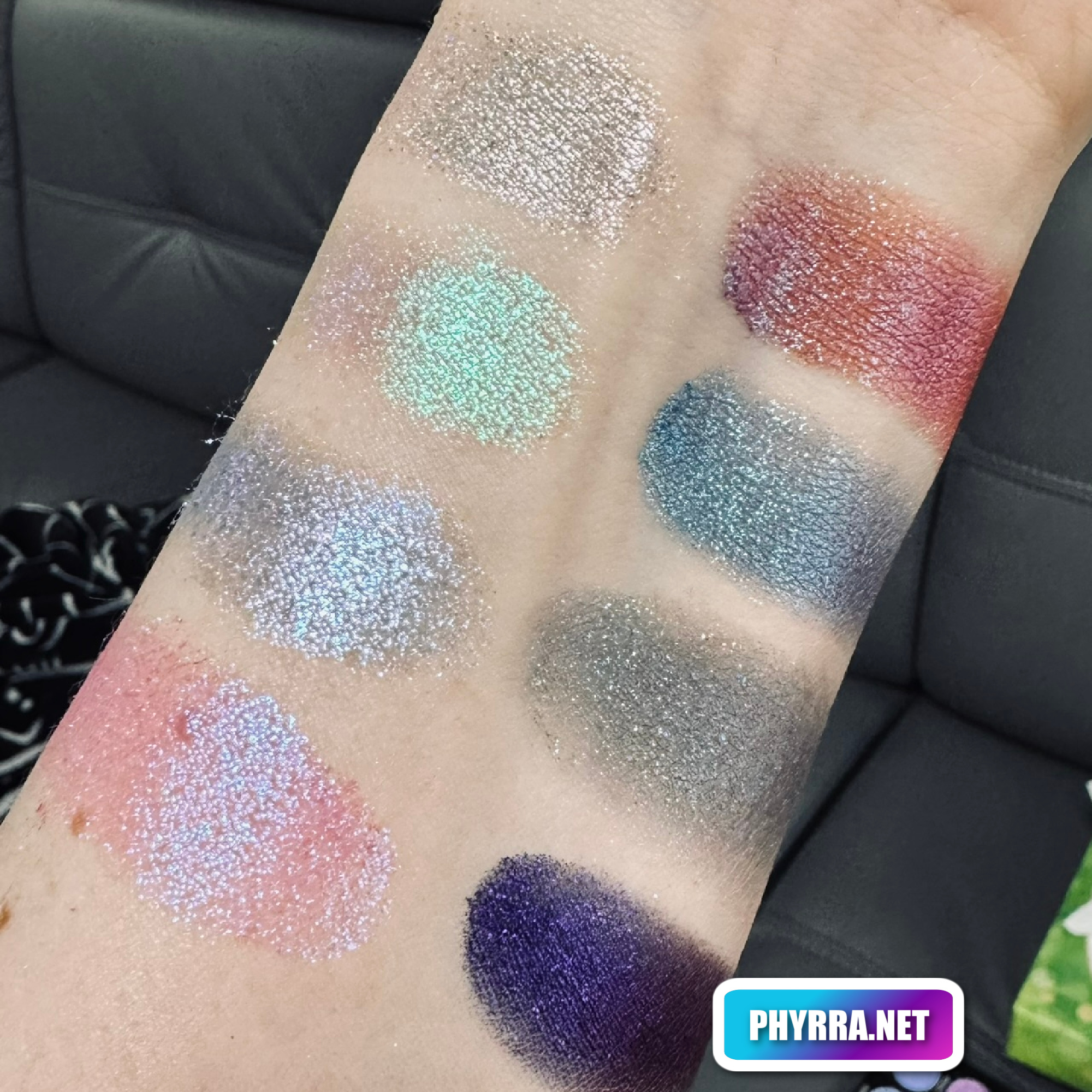 Bellabeautebar Ocean Jewel Palette Review and Swatches on Fair Skin by indie makeup expert Cordelia Frost