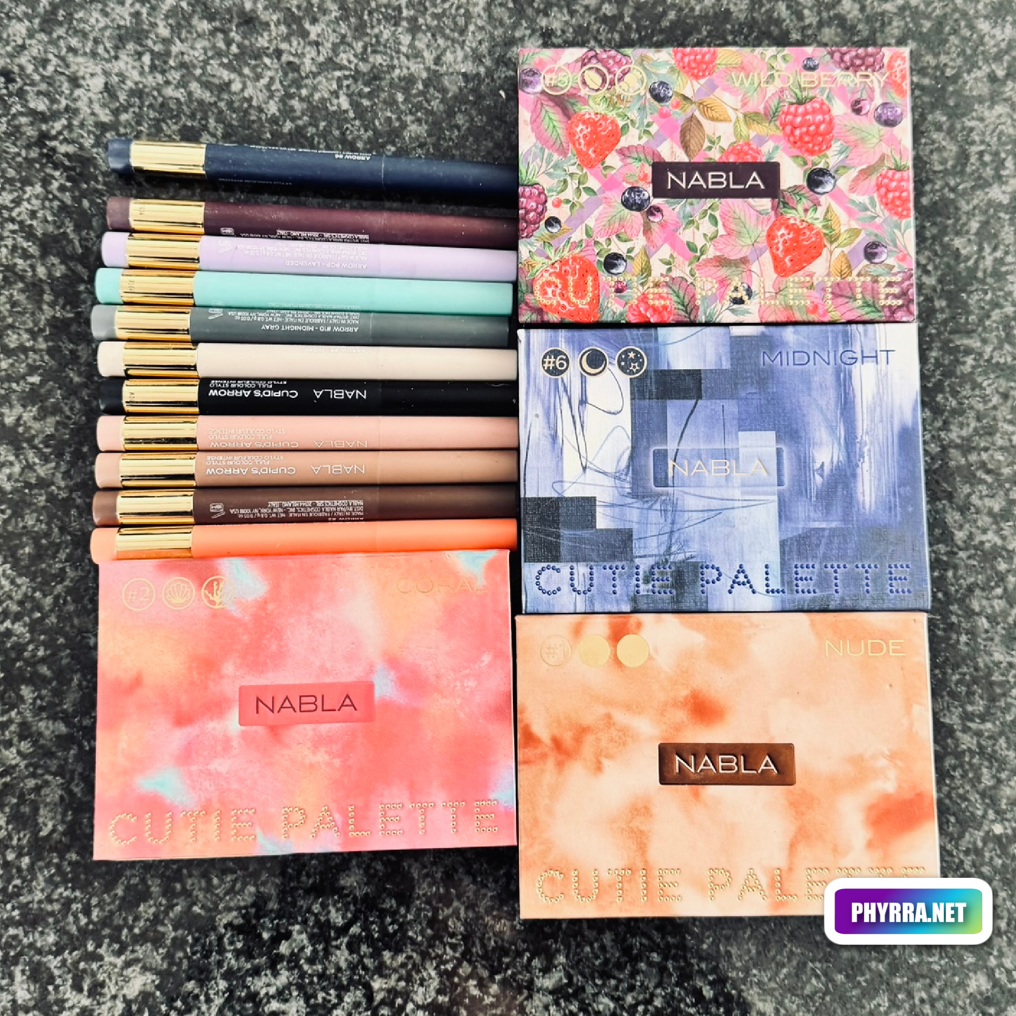 Nabla Cosmetics European Indie Beauty Brand featured by Cordelia Frost phyrra.blog