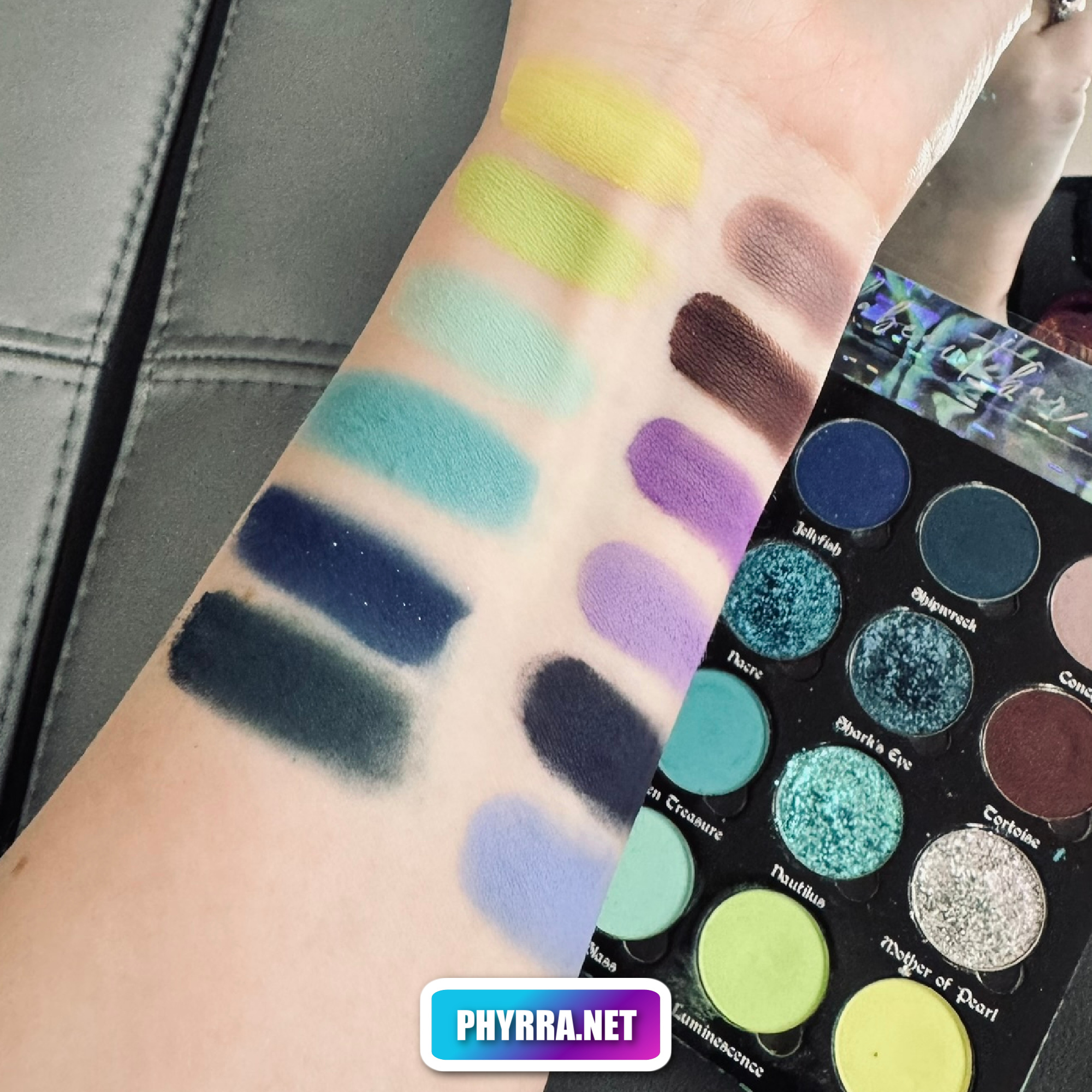 BBB Ocean Jewel Palette Review, Swatches, and Makeup Inspiration Looks by Indie Makeup Expert Cordelia